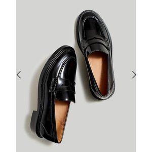 Madewell $158 Vernon Loafer in True Black Size 7 NM083